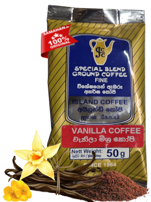 ISLAND Gewürz Kaffee VANILLA 50g