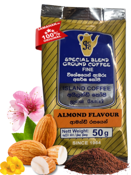 ISLAND Gewürz Kaffee MANDEL 50g